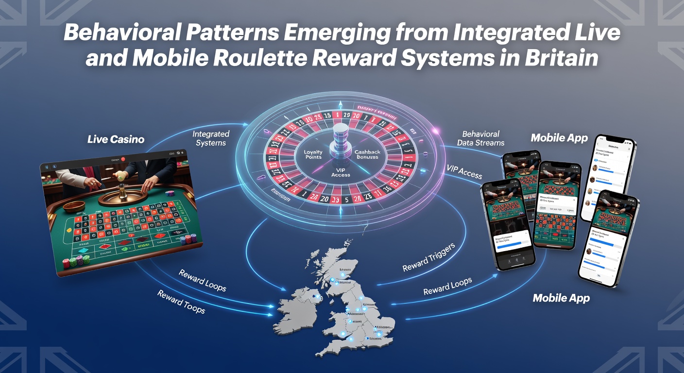Integrated live and mobile roulette reward systems showing player engagement patterns in Britain