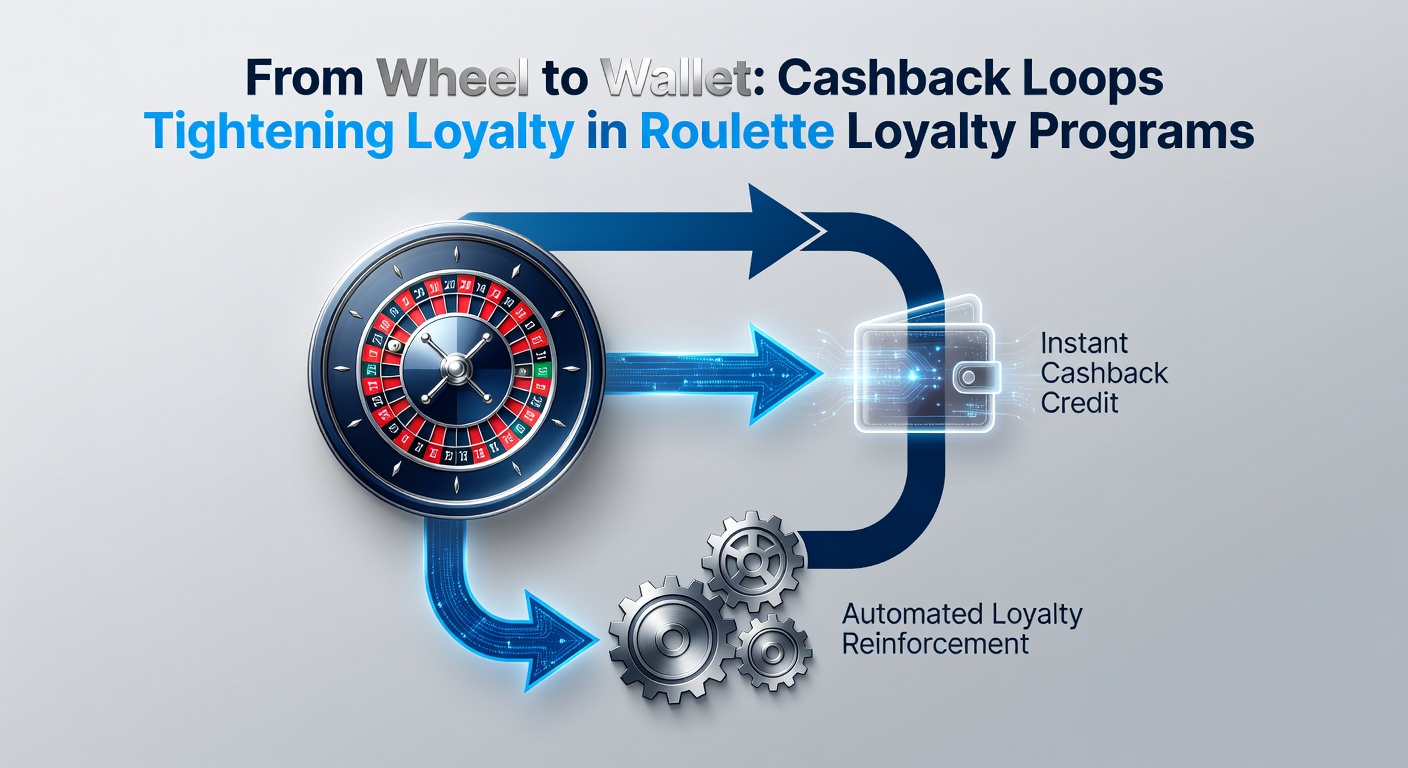 Digital wallet filling with cashback coins from a roulette table, illustrating loyalty program returns in action