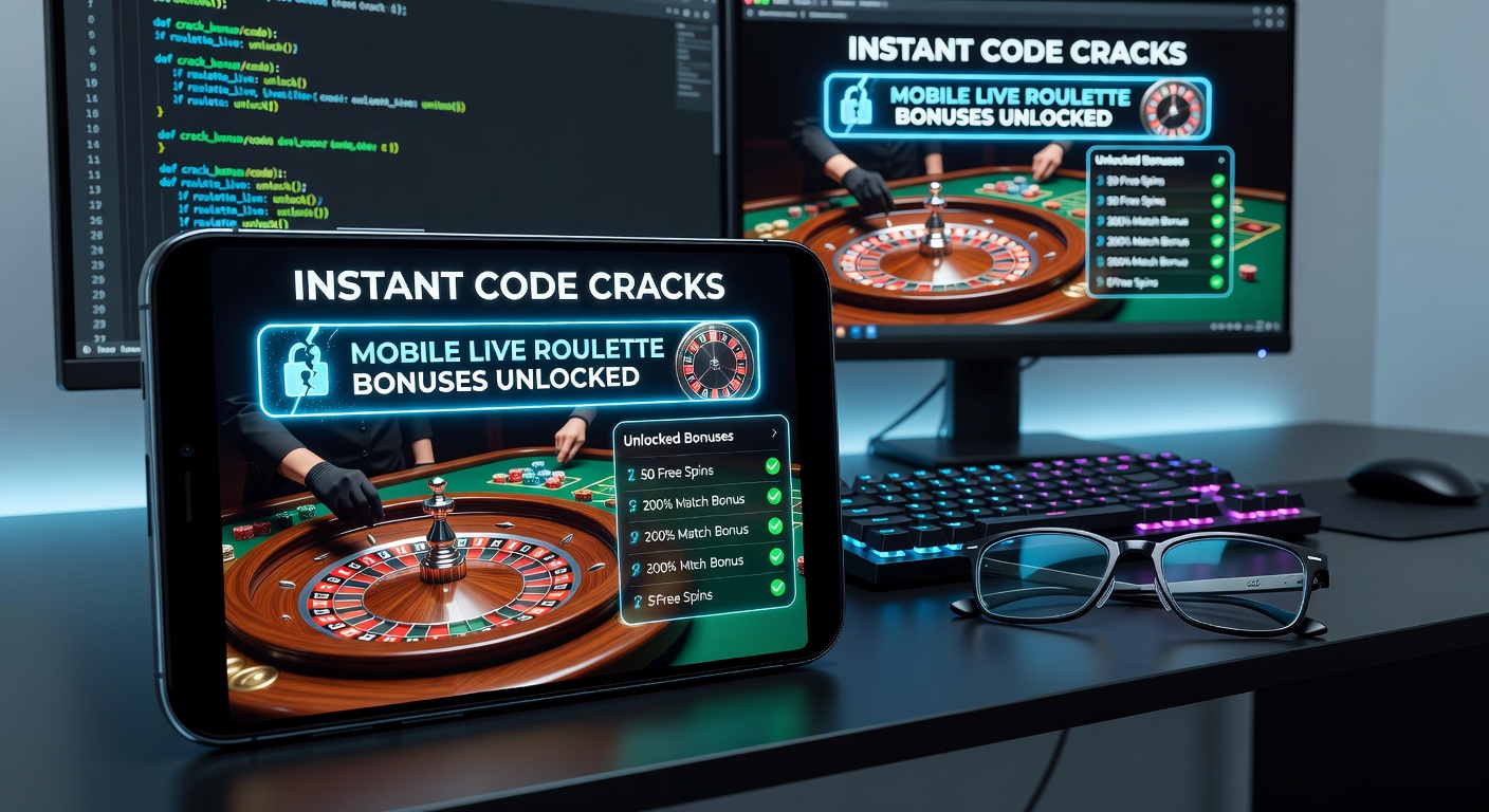 Close-up of fingers tapping a promo code on a mobile roulette app during a live dealer session, with bonus notification popping up and roulette table in the background