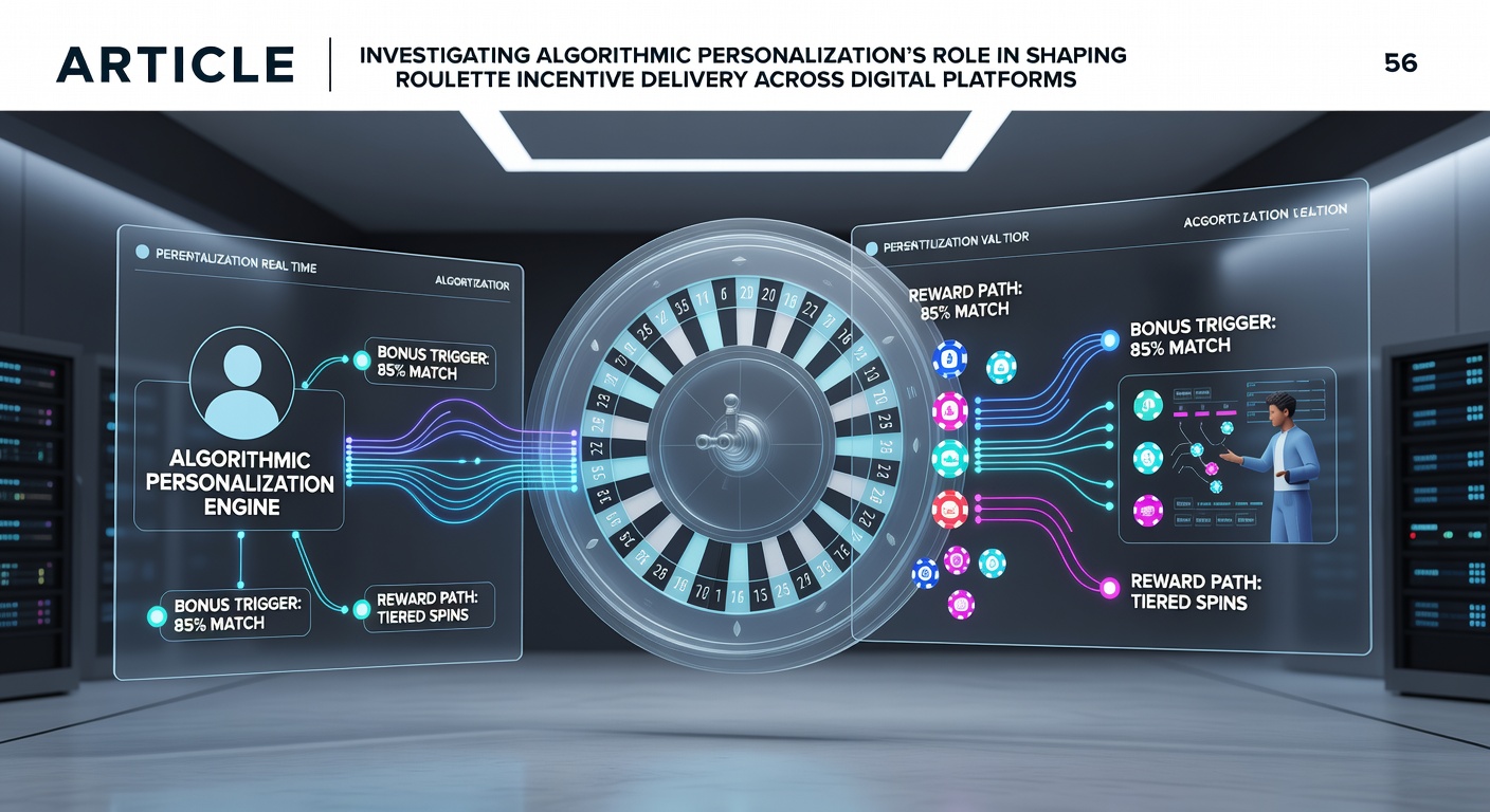 Flowchart illustrating data inputs and algorithmic outputs for personalized roulette incentives on digital platforms