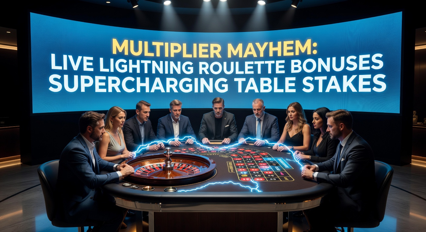 Dynamic live Lightning Roulette table with glowing multipliers lighting up the wheel during a high-stakes spin