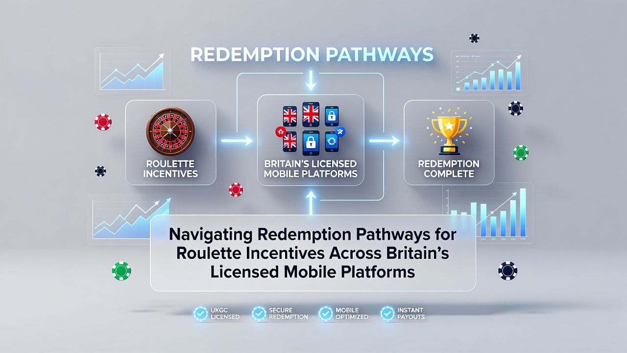 Flowchart of redemption steps for roulette incentives on mobile devices