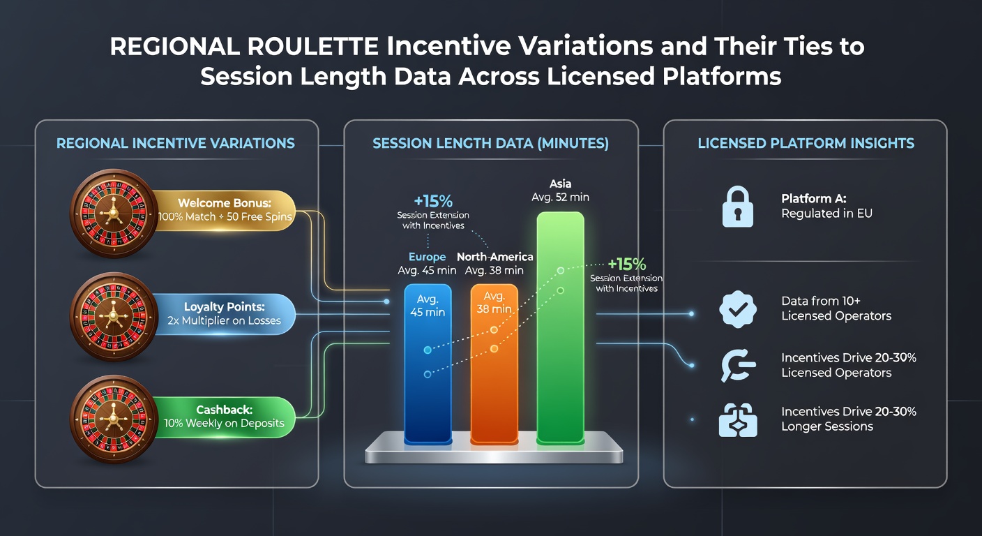 Regional variations in roulette incentives displayed across licensed digital platforms with session tracking overlays